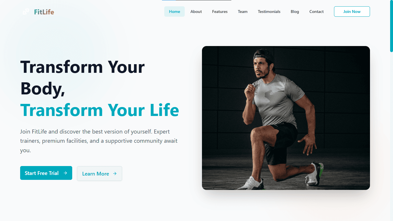 Fitness Website