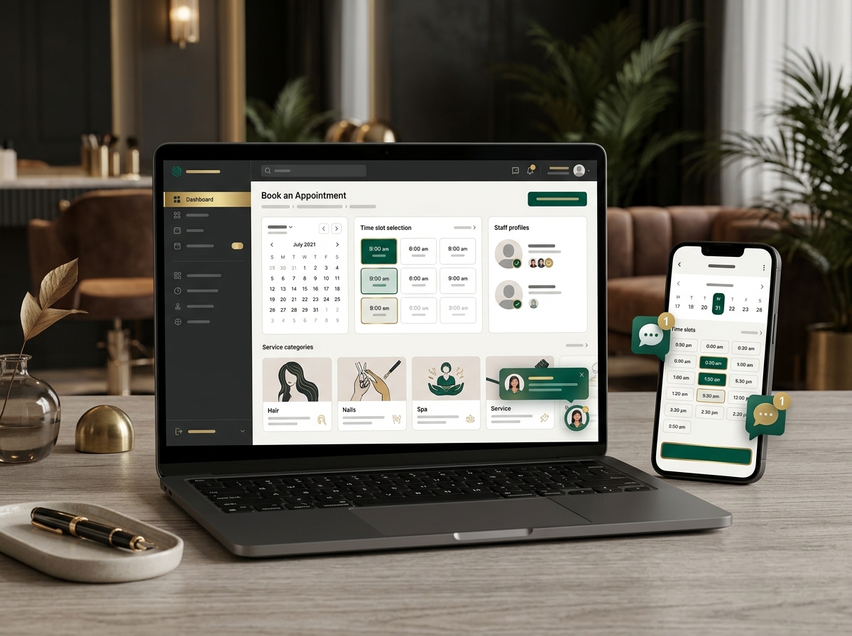 The Mehendi Studio Booking Platform & WhatsApp AI Bot by Ajay Upadhyay